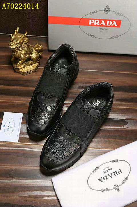 Prada casual shoes men-045
